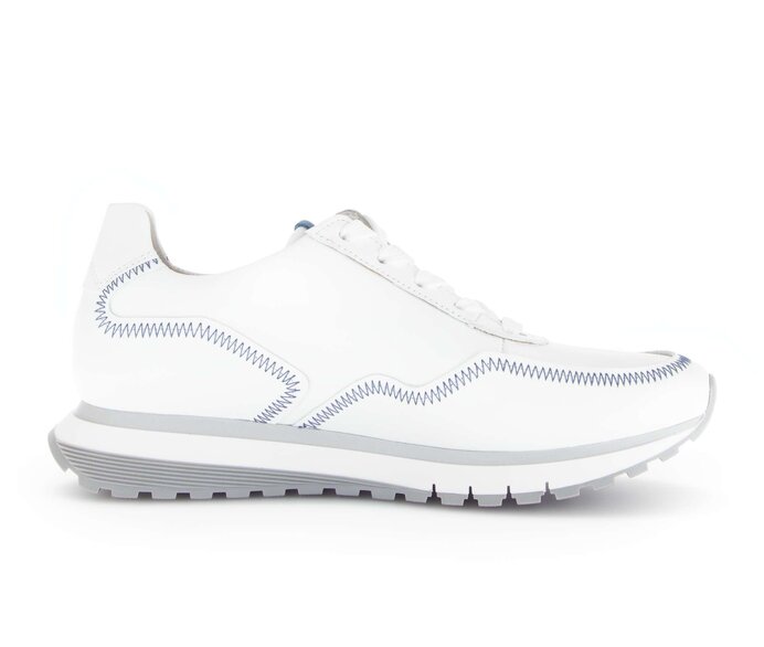 Gabor Sneaker Low Weiß - Glattleder