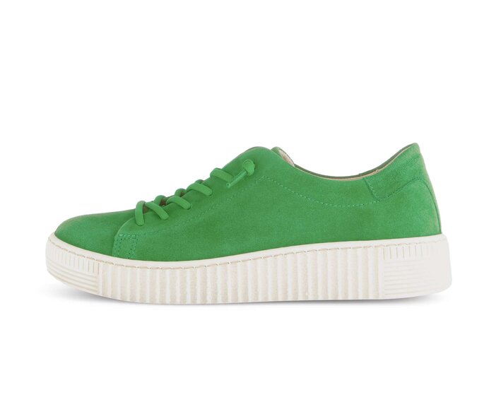 Gabor Sneaker Low Grün - Rauleder