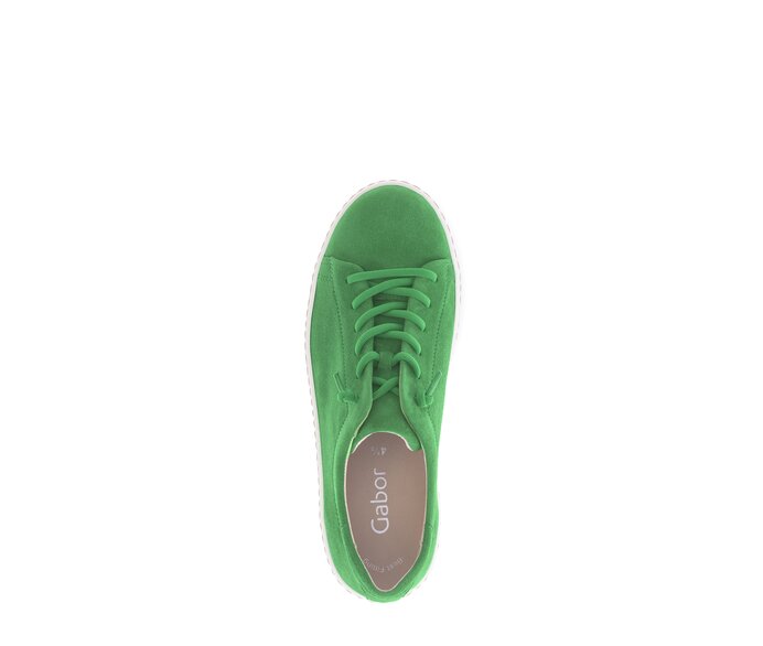 Gabor Sneaker Low Grün - Rauleder
