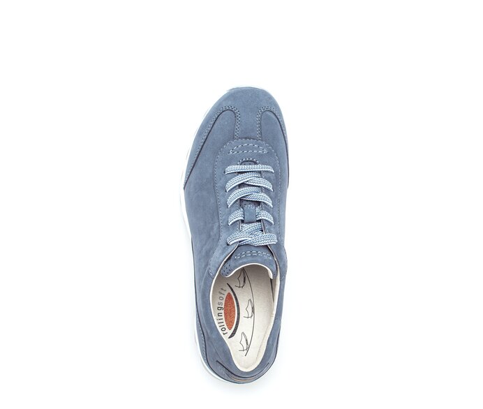 Gabor Sneaker Low Blau - Rauleder