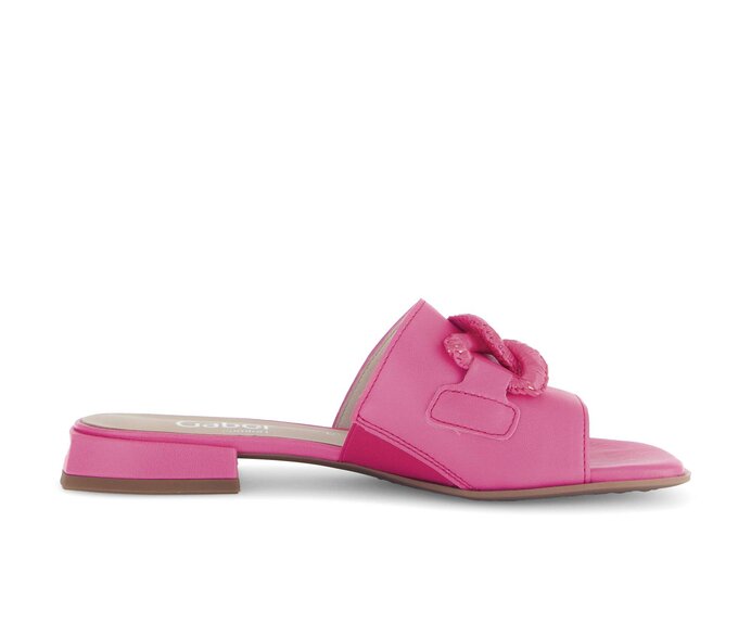 Gabor Pantolette Pink - Glattleder