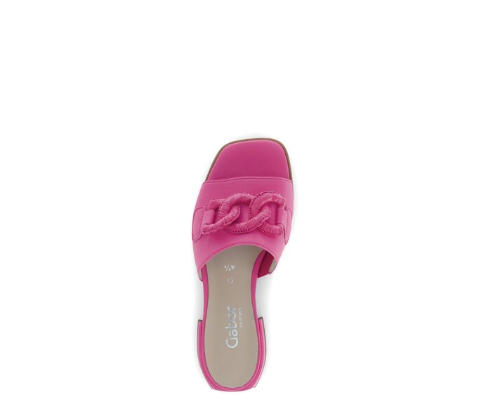 Gabor Pantolette Pink - Glattleder