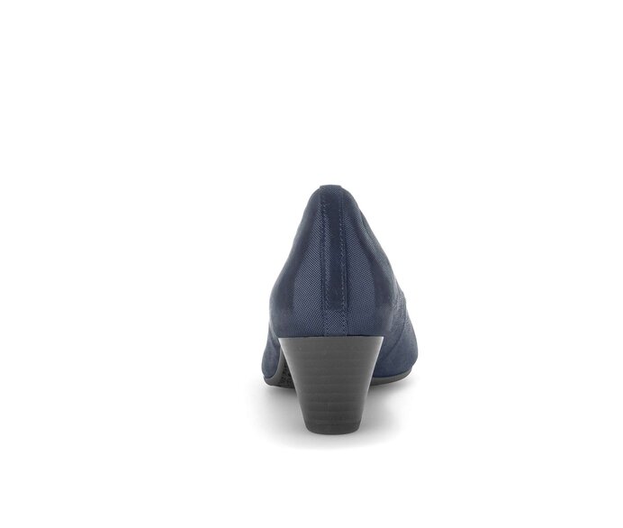 Gabor Eleganter Pumps Blau - Effektleder
