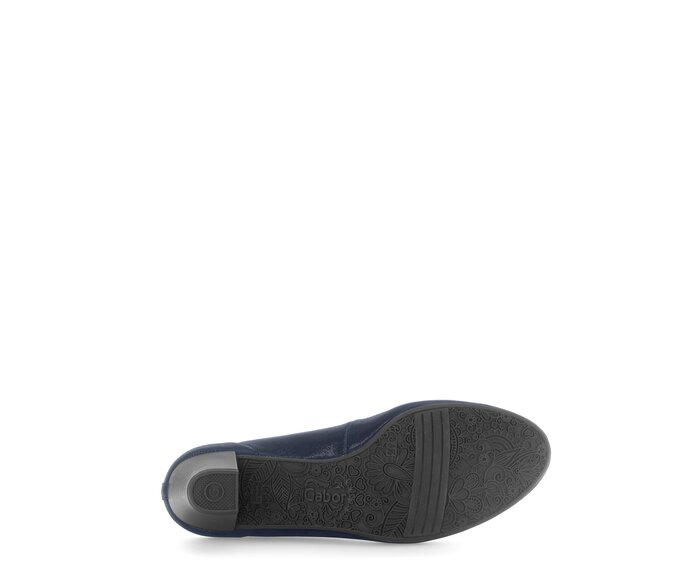 Gabor Eleganter Pumps Blau - Effektleder