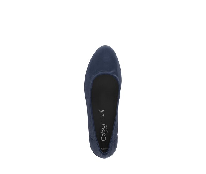 Gabor Eleganter Pumps Blau - Effektleder