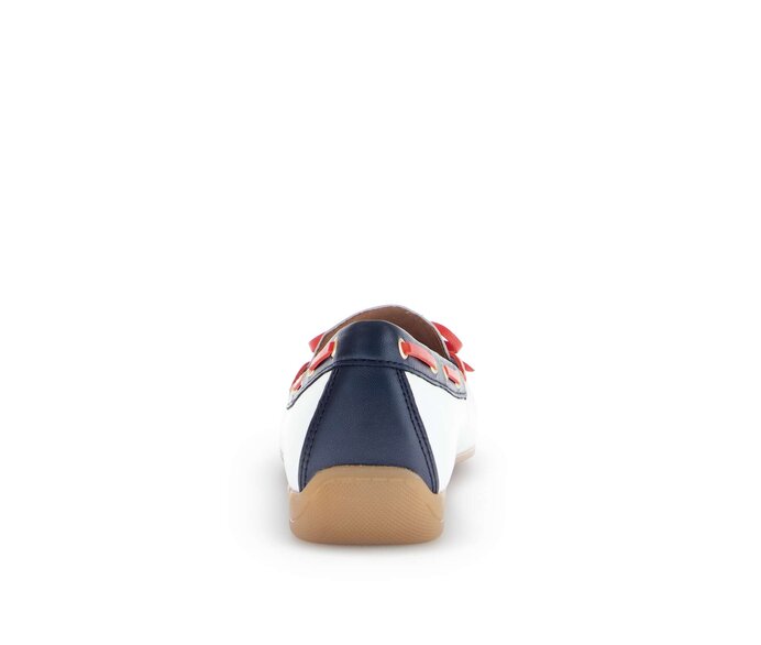 Gabor Slipper Weiß - Glattleder