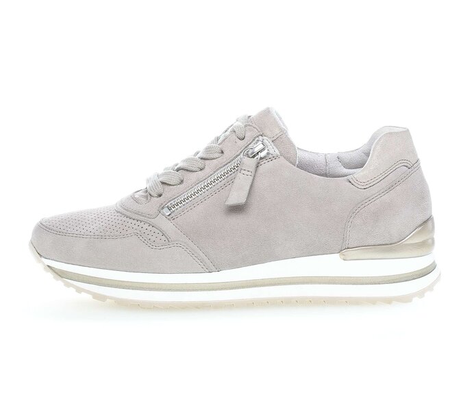 Gabor Sneaker Low Grau - Rauleder
