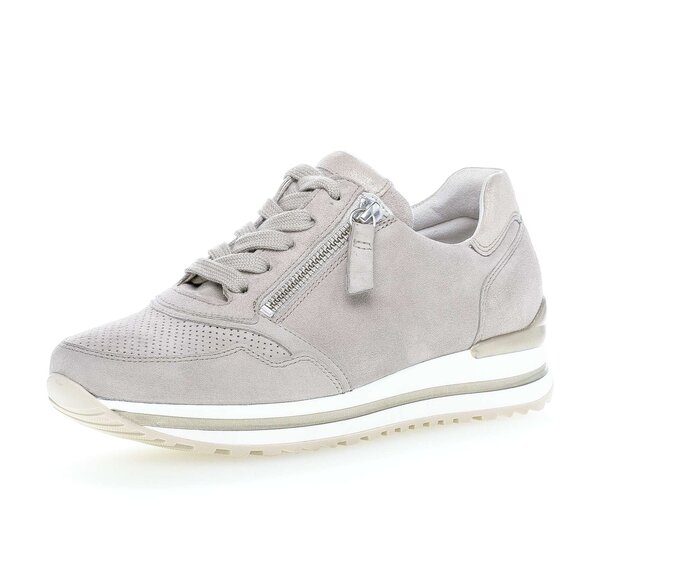 Gabor Sneaker Low Grau - Rauleder