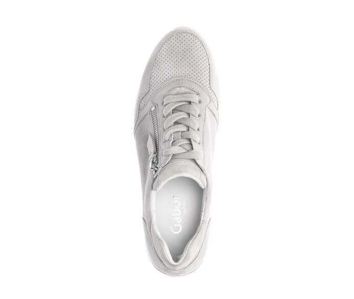 Gabor Sneaker Low Grau - Rauleder