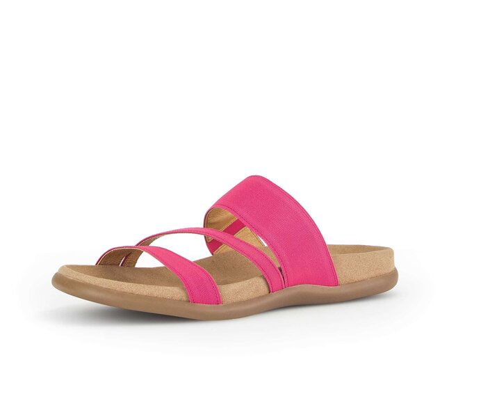 Gabor Pantolette Pink - Textil
