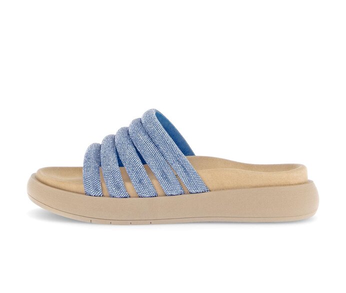 Gabor Pantolette Blau - Textil