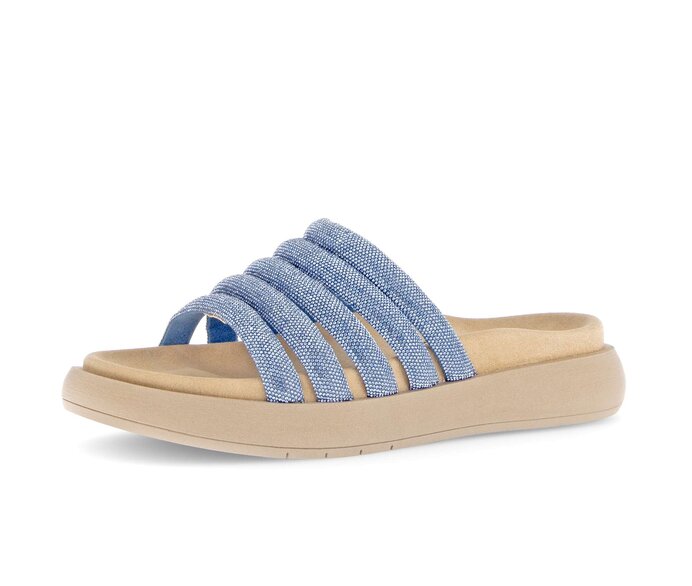 Gabor Pantolette Blau - Textil