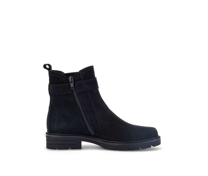 Gabor Chelsea Boot Schwarz - Rauleder
