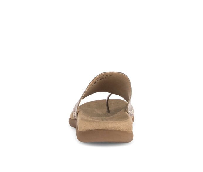 Gabor Zehentrenner Beige - Effektleder