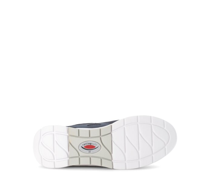 Gabor Sneaker Low Blau - Materialmix Lederimitat