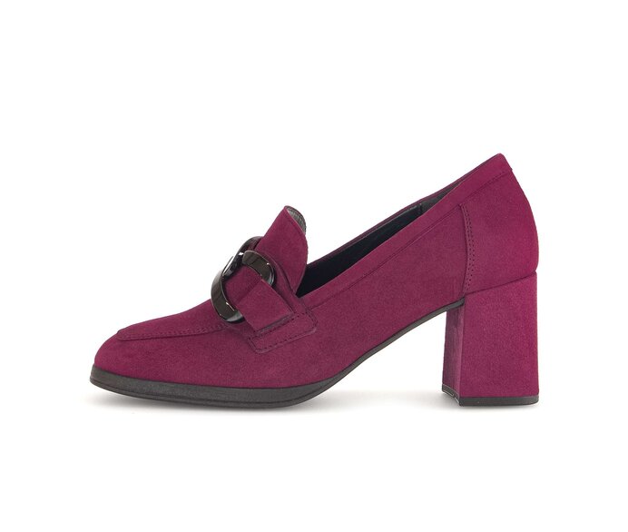 Gabor Hochfrontpumps Lila - Rauleder