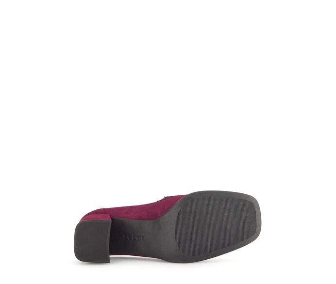Gabor Hochfrontpumps Lila - Rauleder