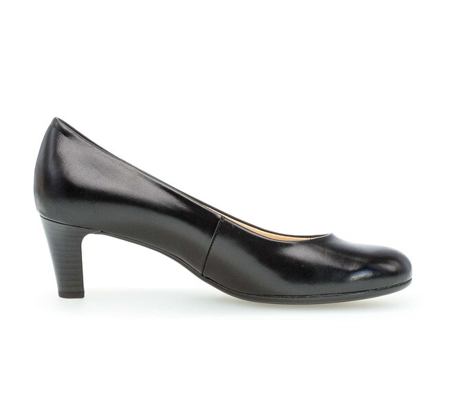 Gabor Eleganter Pumps Schwarz - Glattleder