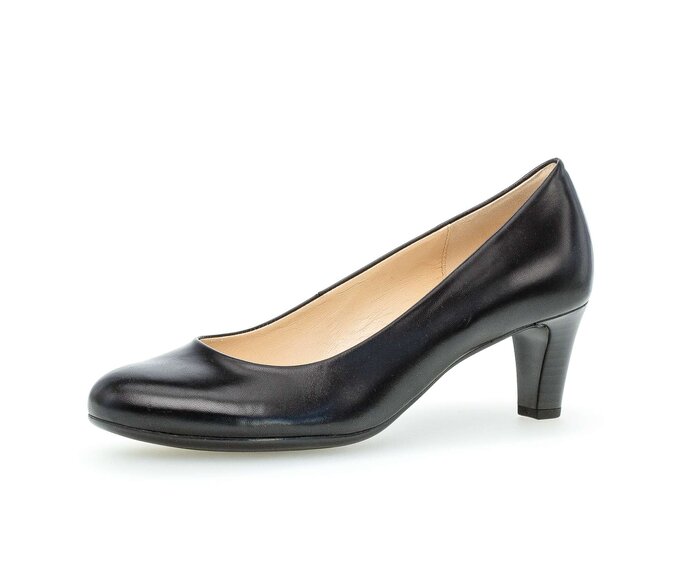 Gabor Eleganter Pumps Schwarz - Glattleder