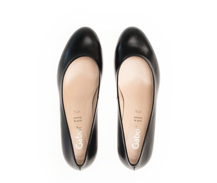 Gabor Eleganter Pumps Schwarz - Glattleder