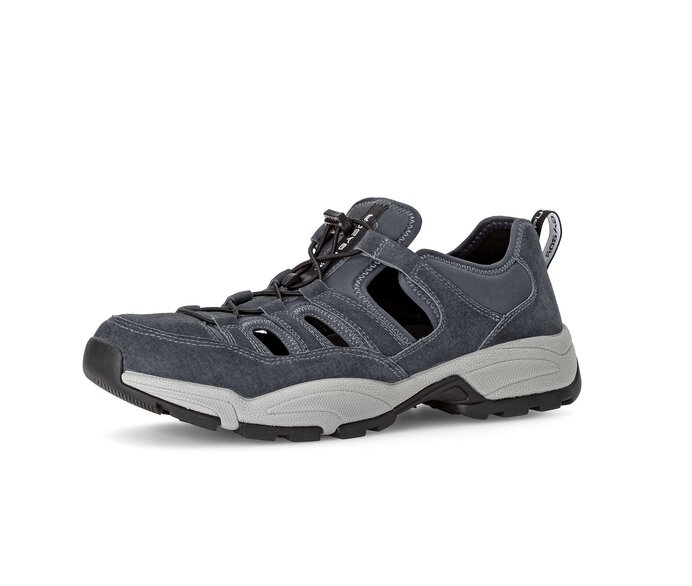 Pius Gabor Sneaker Low Blau - Materialmix Leder/Textil