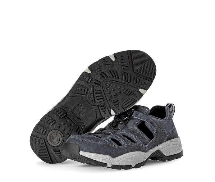 Pius Gabor Sneaker Low Blau - Materialmix Leder/Textil