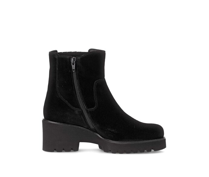 Gabor Chelsea Boot Schwarz - Rauleder