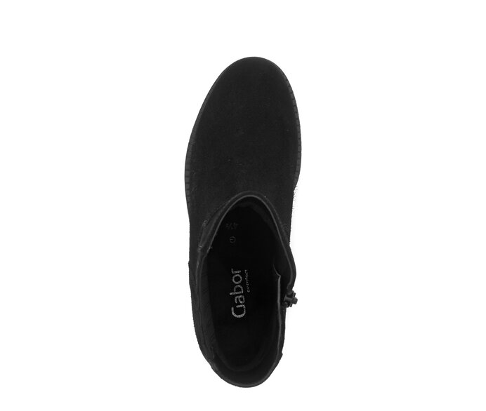 Gabor Chelsea Boot Schwarz - Rauleder