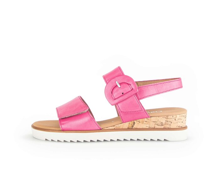 Gabor Keilsandalette Pink - Glattleder