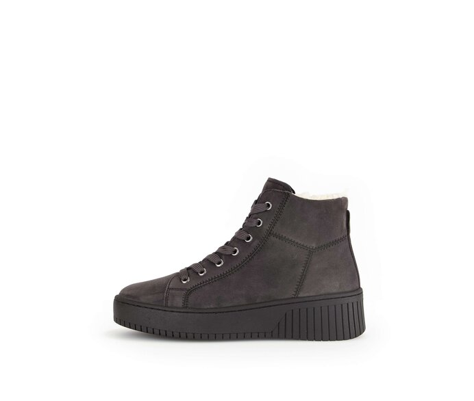Gabor Sneaker High Grau - Rauleder