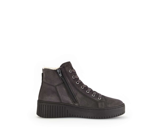 Gabor Sneaker High Grau - Rauleder