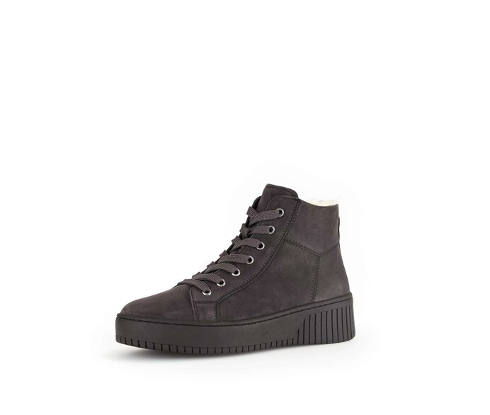 Gabor Sneaker High Grau - Rauleder