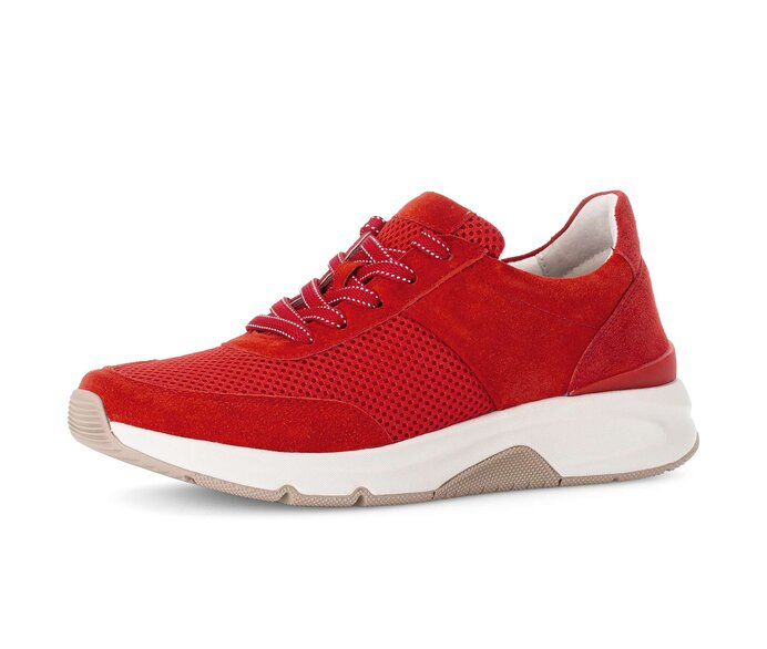 Gabor Sneaker Low Rot - Lederimitat