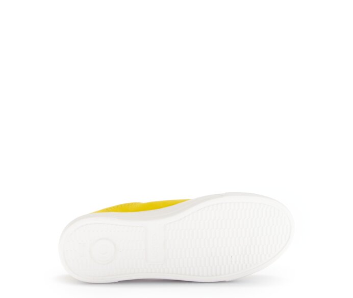 Gabor Sneaker Low Gelb - Rauleder