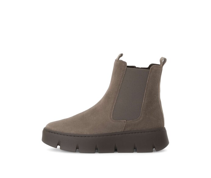 Gabor Chelsea Boot Braun - Rauleder