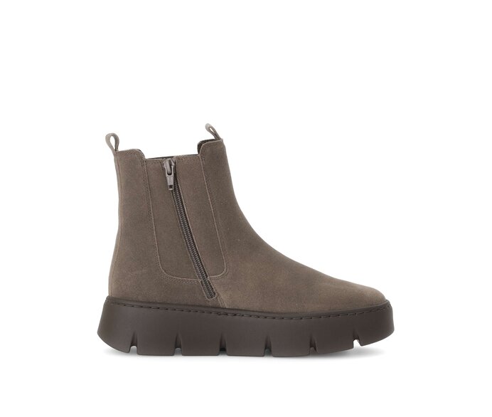 Gabor Chelsea Boot Braun - Rauleder
