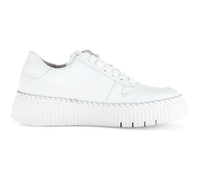 Gabor Sneaker Low Weiß - Glattleder