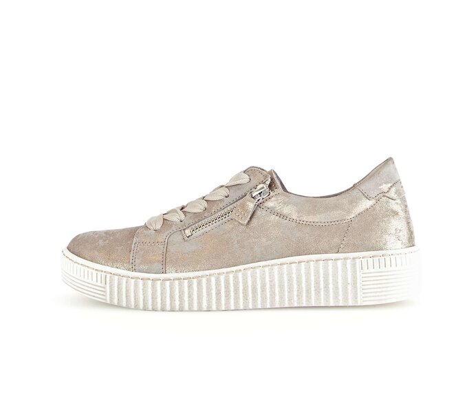 Gabor Sneaker Low Beige - Effektleder