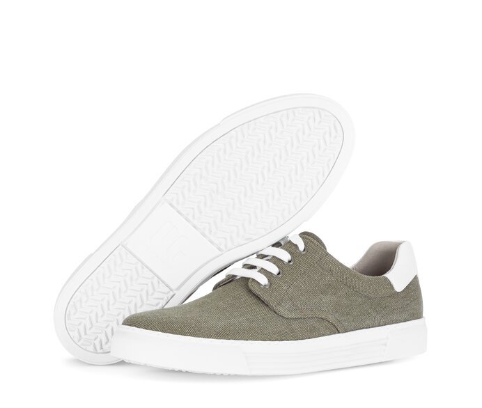 Pius Gabor Sneaker Low Grün - Materialmix Leder/Textil