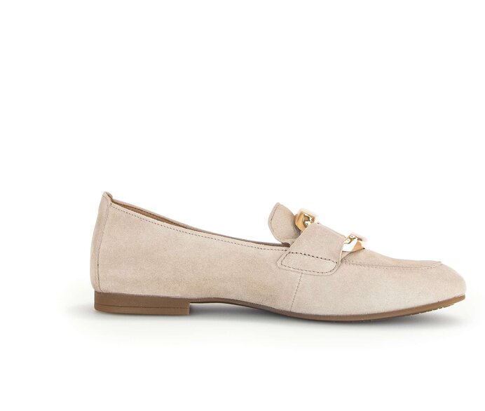 Gabor Slipper Beige - Rauleder