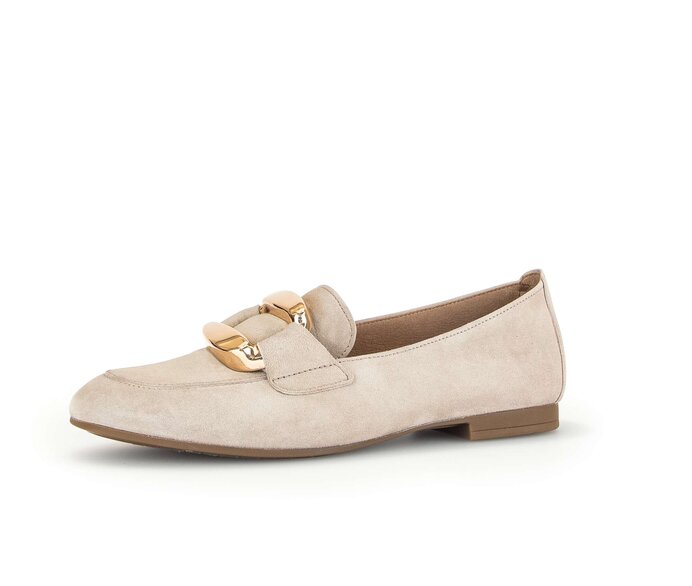 Gabor Slipper Beige - Rauleder