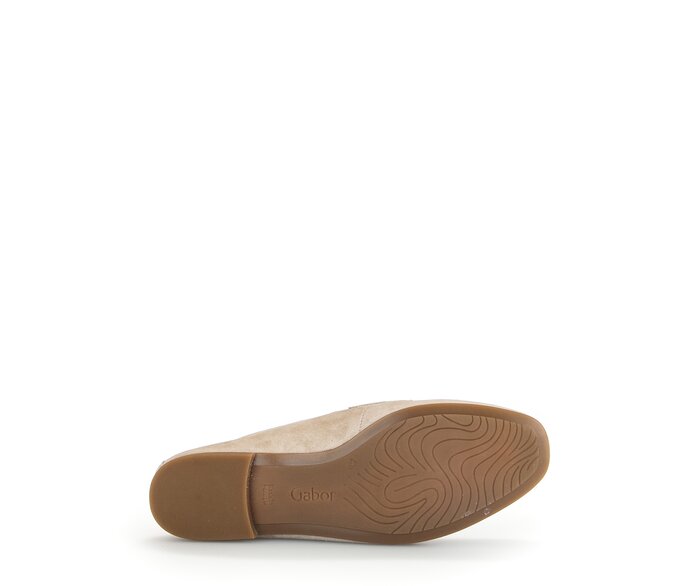 Gabor Slipper Beige - Rauleder