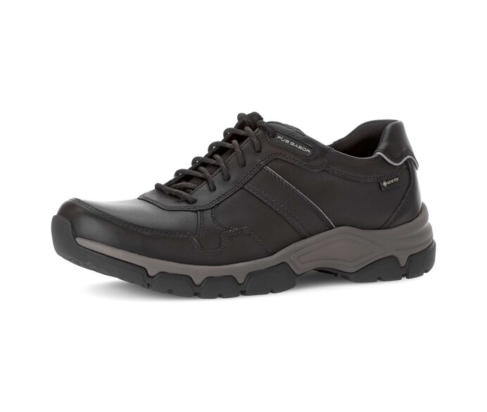 Pius Gabor Sneaker Low Schwarz - Glattleder