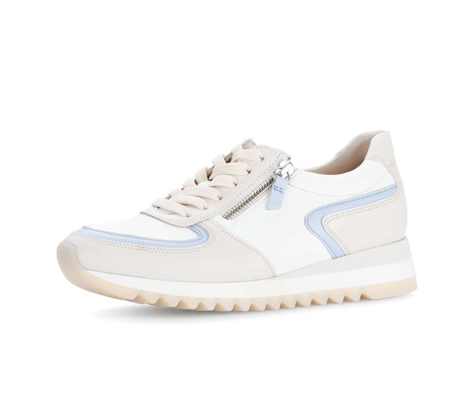 Gabor Sneaker Low Beige - Glattleder