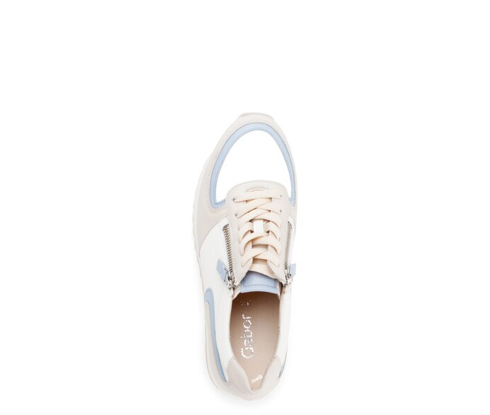 Gabor Sneaker Low Beige - Glattleder
