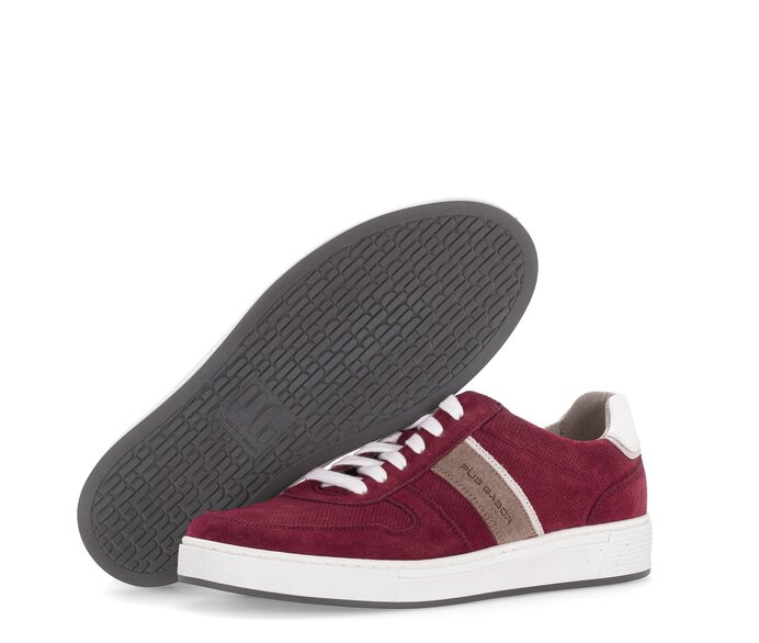 Pius Gabor Sneaker Low Rot - Rauleder