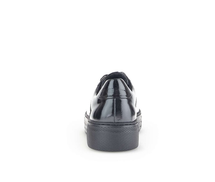 Gabor Sneaker Low Schwarz - Lackleder