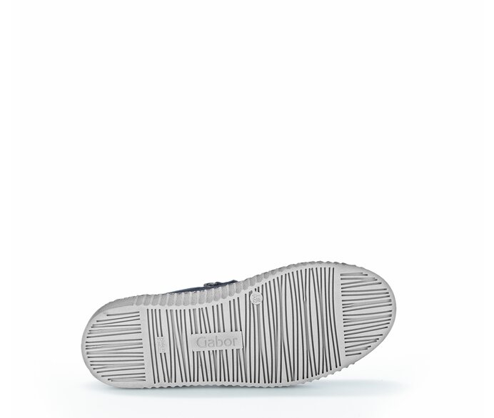 Gabor Sneaker Low Blau - Rauleder