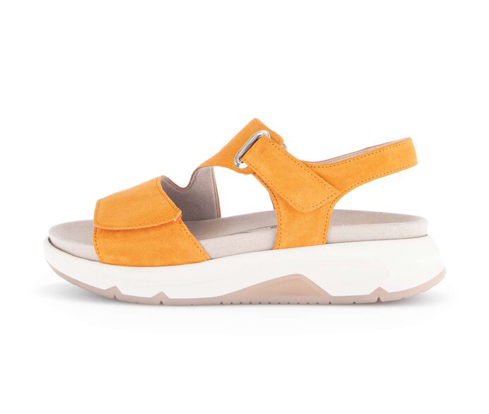 Gabor Trekkingsandale Orange - Rauleder