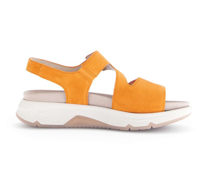 Gabor Trekkingsandale Orange - Rauleder